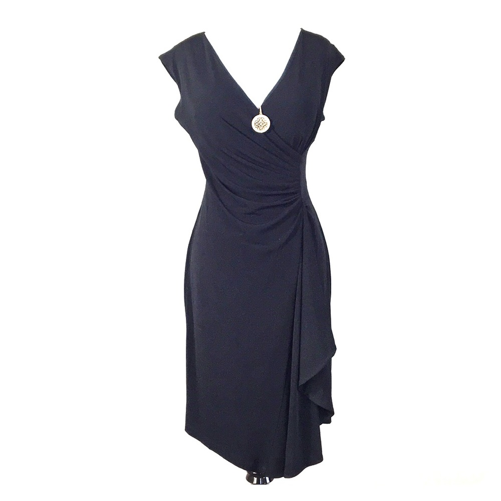 Women’s Size 4 Black Valerie Bertinelli dress